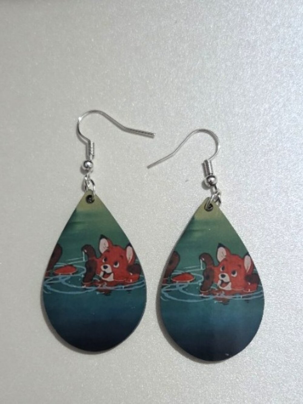 Fox and the Hound Movie Earrings